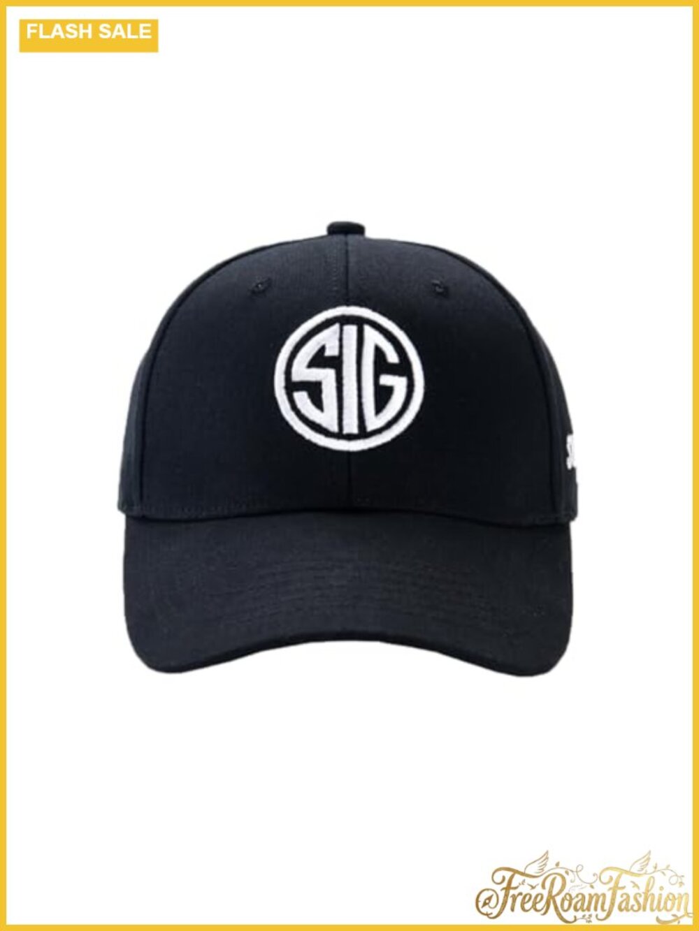 Baseball Cap for Men and Women Fitted Ponytail Hole Polycotton Hat